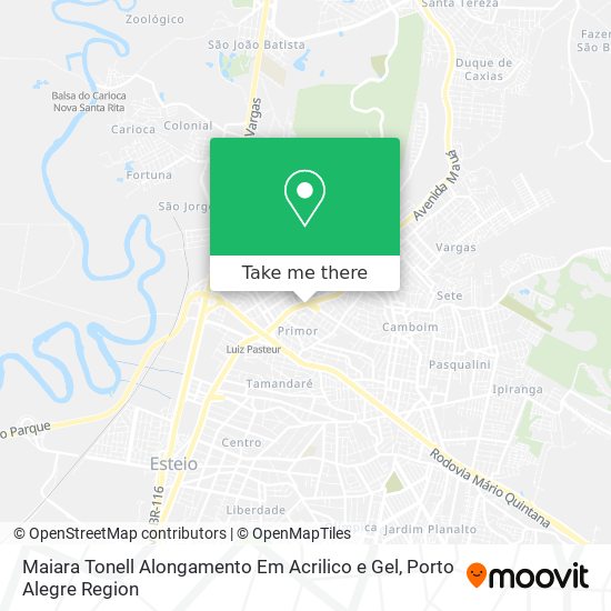 Maiara Tonell Alongamento Em Acrilico e Gel map