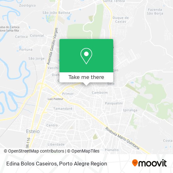 Edina Bolos Caseiros map