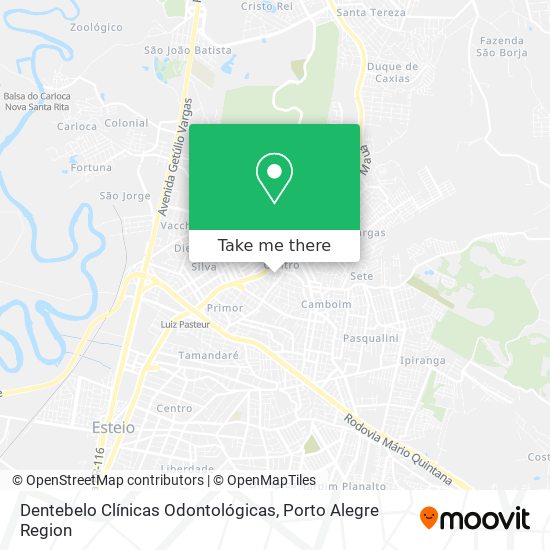 Dentebelo Clínicas Odontológicas map