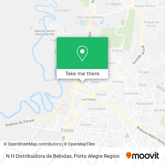 N H Distribuidora de Bebidas map