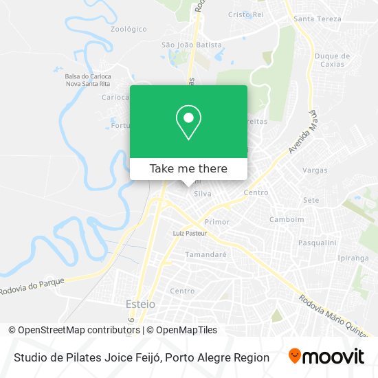 Studio de Pilates Joice Feijó map