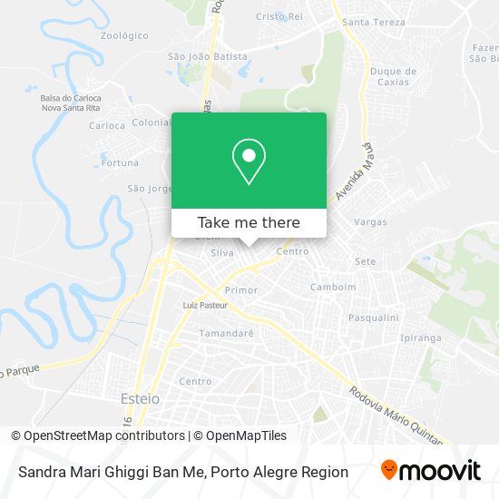 Sandra Mari Ghiggi Ban Me map