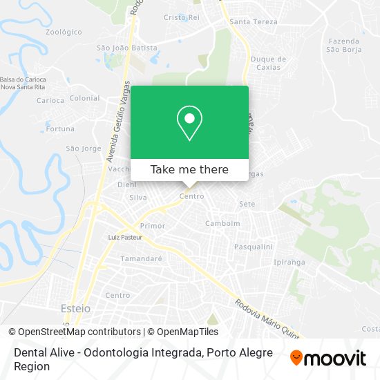 Dental Alive - Odontologia Integrada map