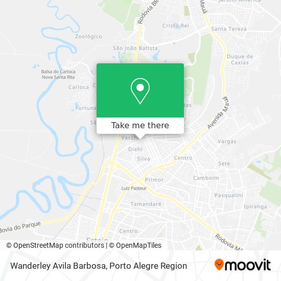 Wanderley Avila Barbosa map