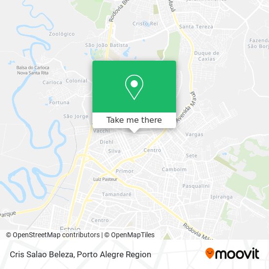 Cris Salao Beleza map