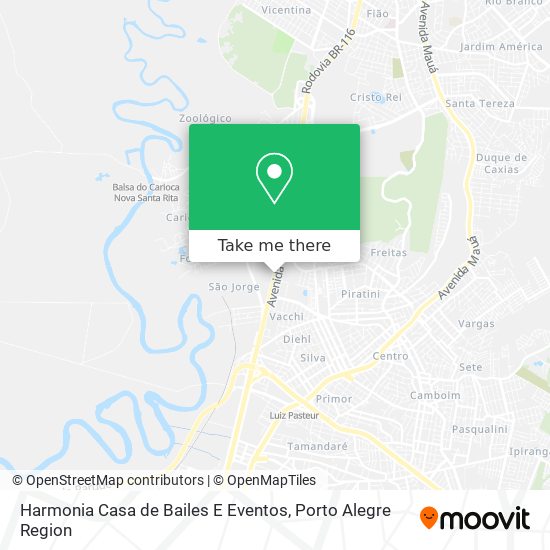 Harmonia Casa de Bailes E Eventos map