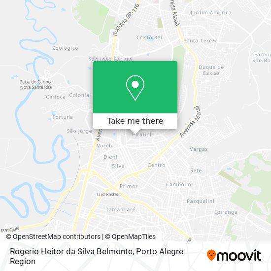 Rogerio Heitor da Silva Belmonte map