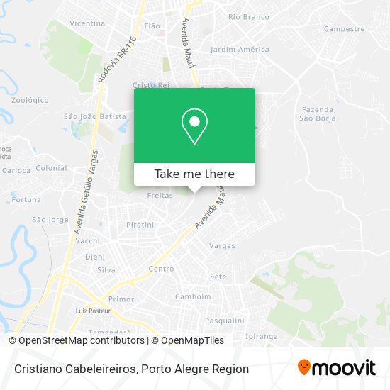 Cristiano Cabeleireiros map