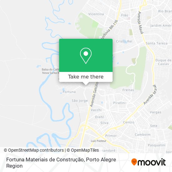 Fortuna Materiais de Construção map