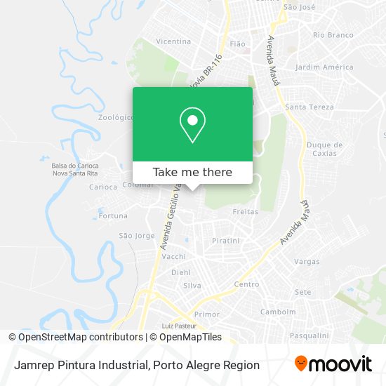 Jamrep Pintura Industrial map