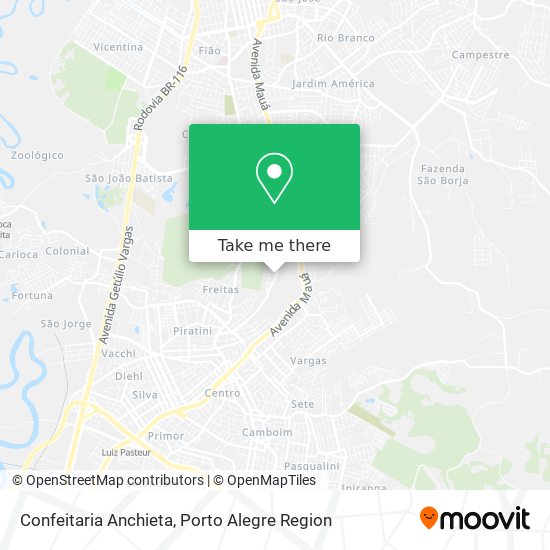 Confeitaria Anchieta map