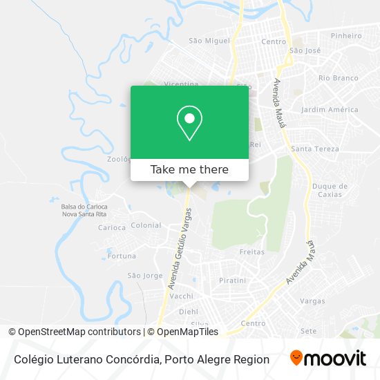 Colégio Luterano Concórdia map