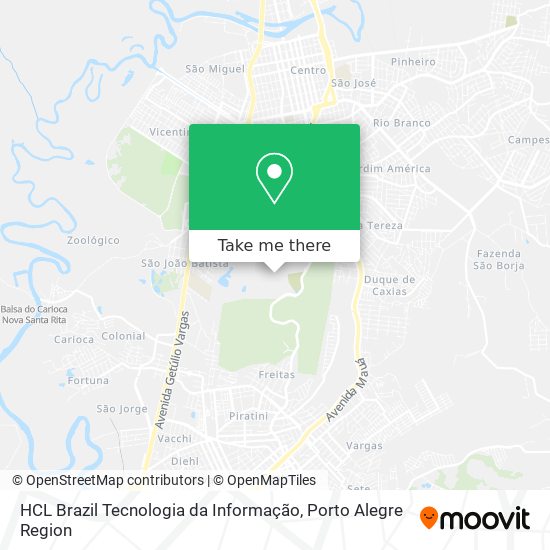 HCL Brazil Tecnologia da Informação map