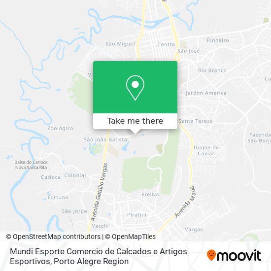 Mapa Mundi Esporte Comercio de Calcados e Artigos Esportivos