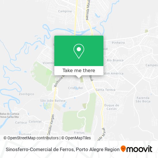 Sinosferro-Comercial de Ferros map
