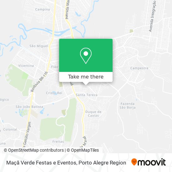 Maçã Verde Festas e Eventos map