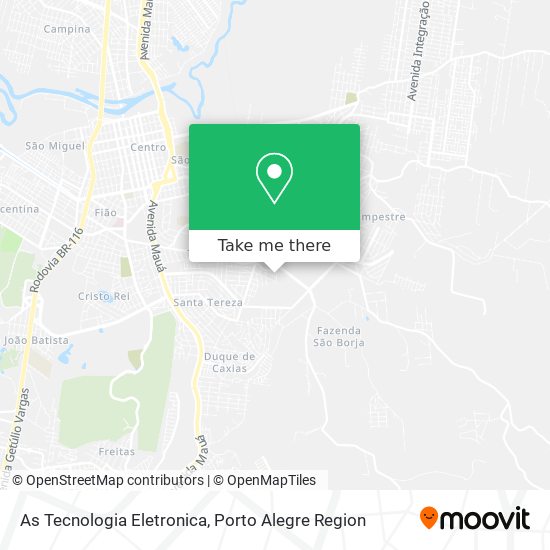 As Tecnologia Eletronica map
