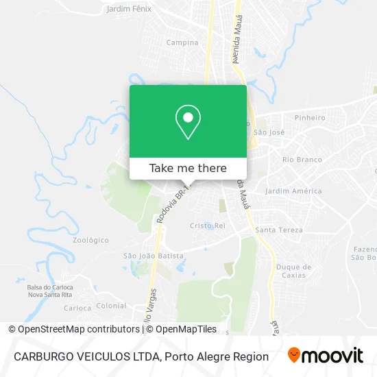 CARBURGO VEICULOS LTDA map