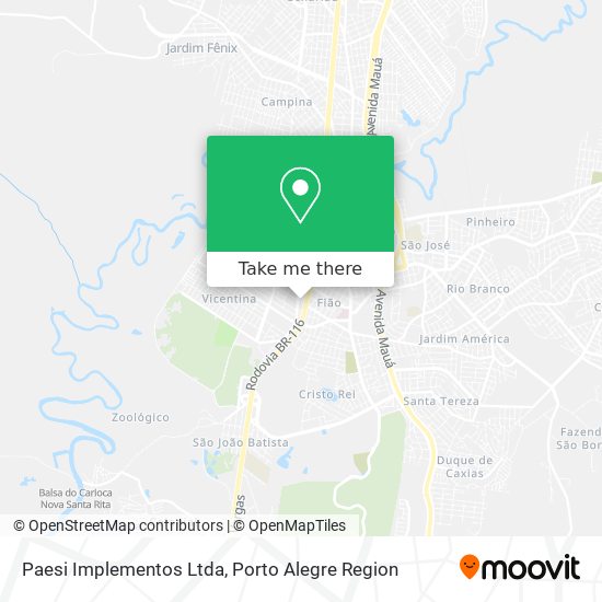 Paesi Implementos Ltda map