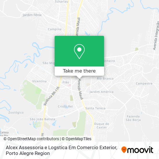 Mapa Alcex Assessoria e Logstica Em Comercio Exterior