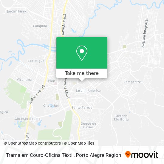 Trama em Couro-Oficina Têxtil map