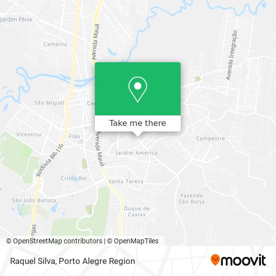 Raquel Silva map