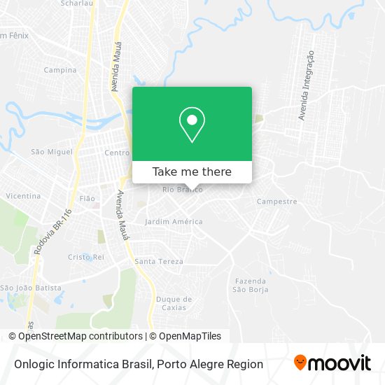 Onlogic Informatica Brasil map