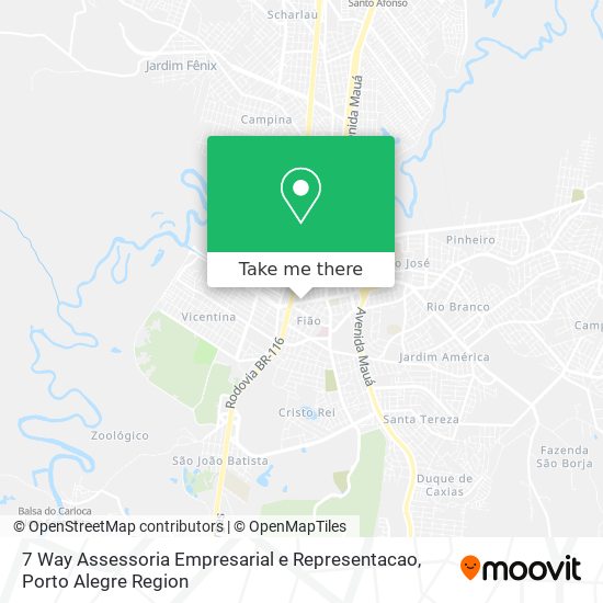 Mapa 7 Way Assessoria Empresarial e Representacao