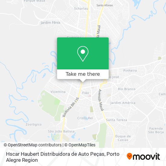 Hscar Haubert Distribuidora de Auto Peças map