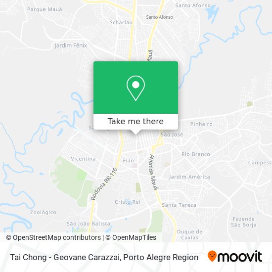 Tai Chong - Geovane Carazzai map