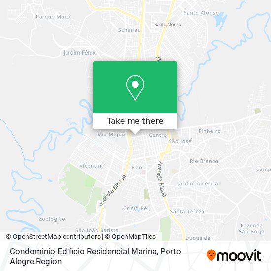 Condominio Edificio Residencial Marina map