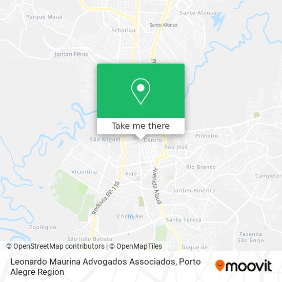 Leonardo Maurina Advogados Associados map