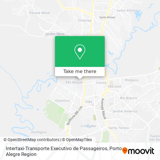 Intertaxi-Transporte Executivo de Passageiros map