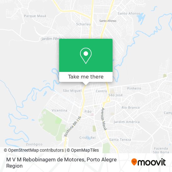 Mapa M V M Rebobinagem de Motores