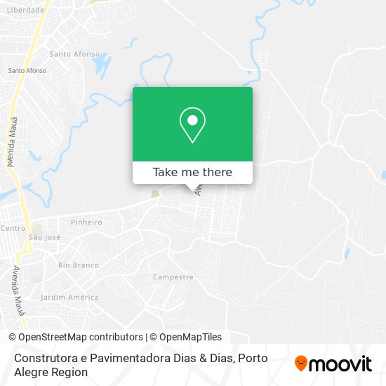 Construtora e Pavimentadora Dias & Dias map