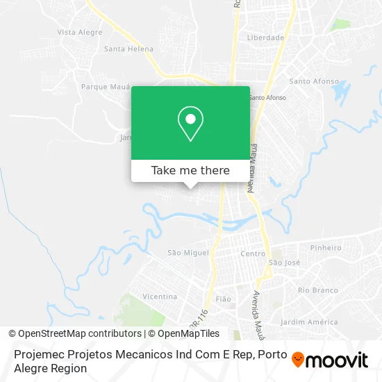 Projemec Projetos Mecanicos Ind Com E Rep map