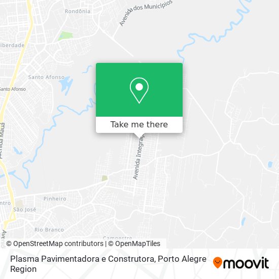 Mapa Plasma Pavimentadora e Construtora