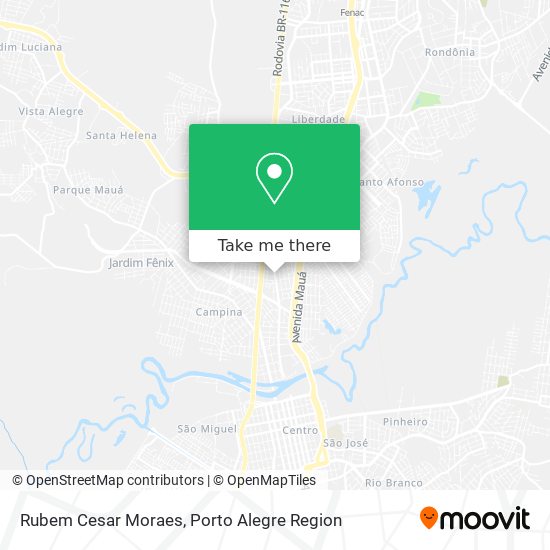 Rubem Cesar Moraes map