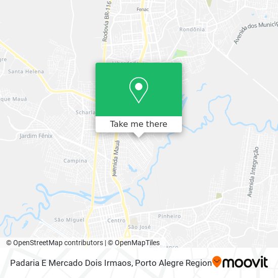 Padaria E Mercado Dois Irmaos map