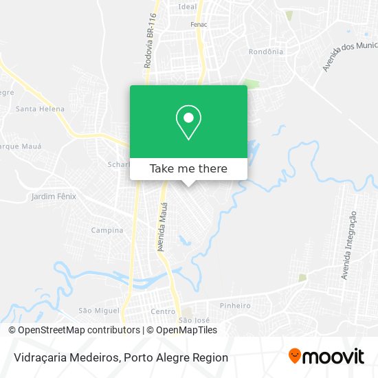 Vidraçaria Medeiros map