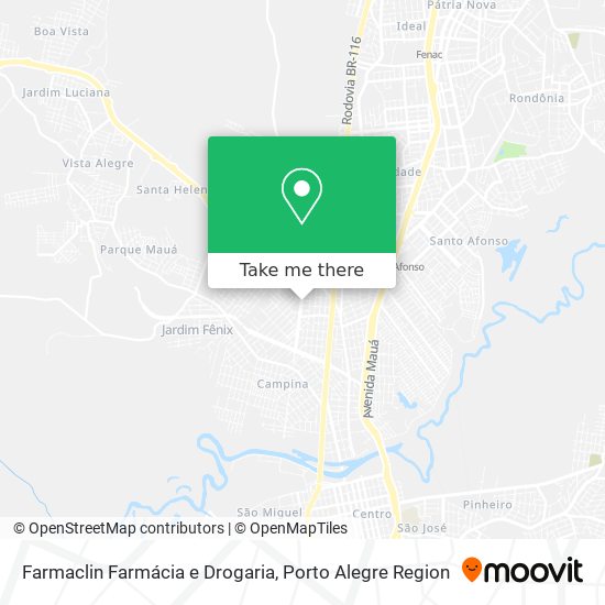 Farmaclin Farmácia e Drogaria map