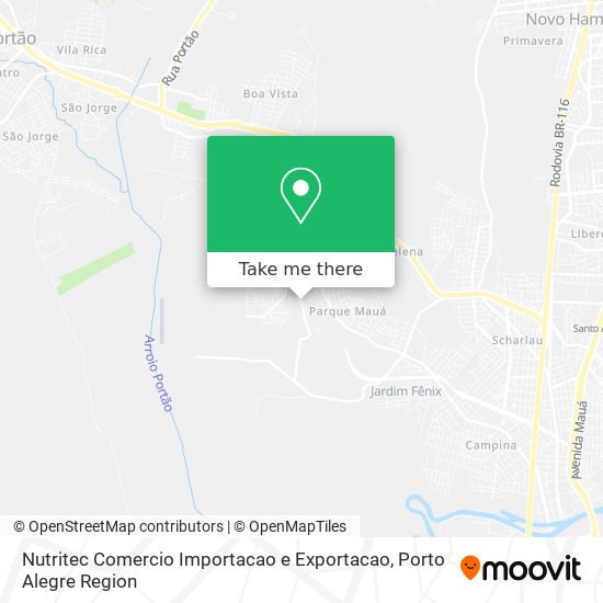 Nutritec Comercio Importacao e Exportacao map