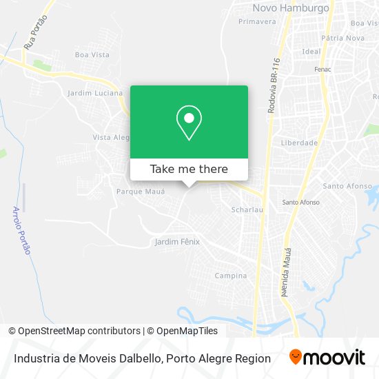 Industria de Moveis Dalbello map