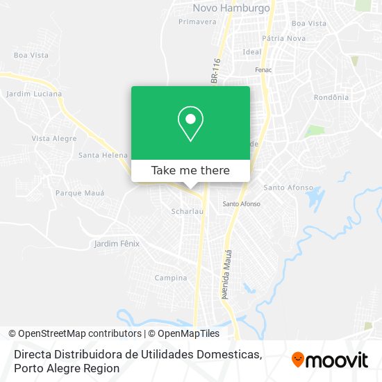Directa Distribuidora de Utilidades Domesticas map