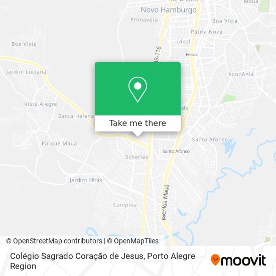 Colégio Sagrado Coração de Jesus map