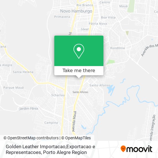 Golden Leather Importacao,Exportacao e Representacoes map