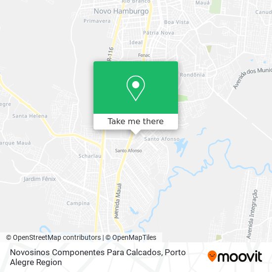 Novosinos Componentes Para Calcados map