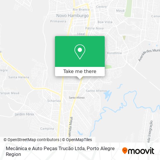 Mecânica e Auto Peças Trucão Ltda map