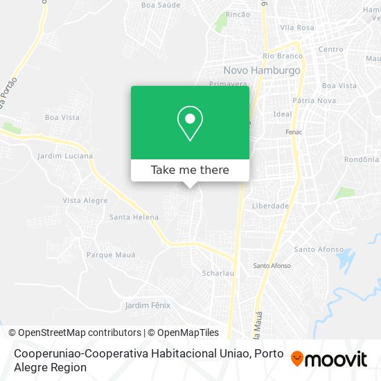 Cooperuniao-Cooperativa Habitacional Uniao map