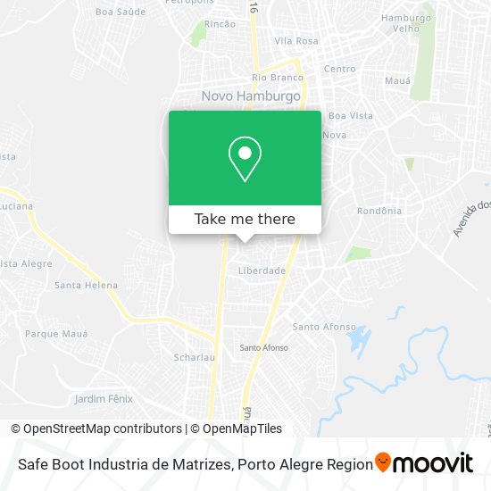 Mapa Safe Boot Industria de Matrizes